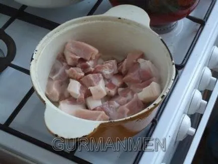 tocană de cartofi cu carne și ciuperci, atunci când ați terminat de bărbați (cartofi) tocană de cartofi cu carne și ciuperci la pregătirea oamenilor