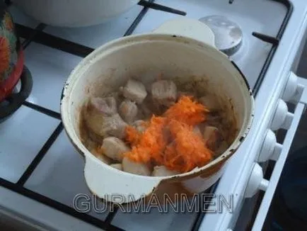 tocană de cartofi cu carne și ciuperci atunci când se pregătește pentru bărbați (rețete) tocană de cartofi cu carne și ciuperci la pregătirea oamenilor