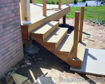 Cum sa faci o scara în porticul