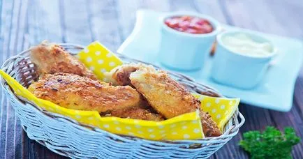 Batter pentru pui - o rețetă simplă pentru cotlet de san, ficat și aripi