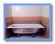 Când instalați o cadă de baie