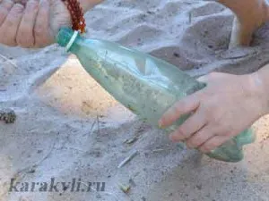 Navă de sticle de plastic - Artizanat pentru băieți, Scribble