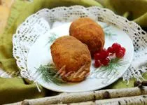 Cotlete din carne tocată cu cartofi, reteta cu fotografie (chiftele) Cotlete din carne tocată cu cartofi, reteta cu o fotografie