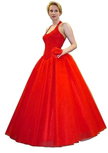rochie de mireasa Rosu - manual miresei