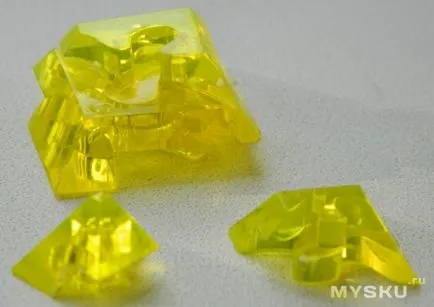 Crystal puzzle 3d „piramidă» c iluminare sau de a crește iq (piramida) Crystal puzzle 3d „piramidă» c lumina de fundal sau pentru a crește iq