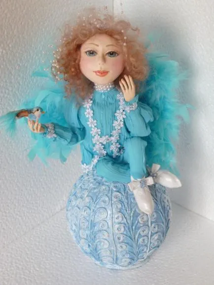 Doll papier mache cu mâinile cum să atragă ochiul la fotografie și video