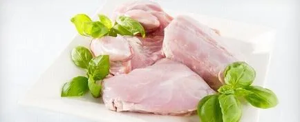 Proprietăți de carne de pui și compoziția, beneficii și daune din utilizarea