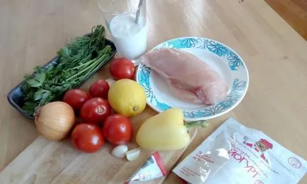 Piept de pui fiert in iaurt - retete simple,