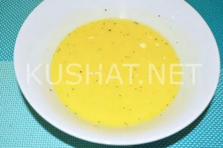 file de pui în aluat