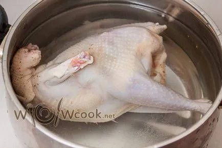 Supa de pui cu taitei de casa, reteta fotografie