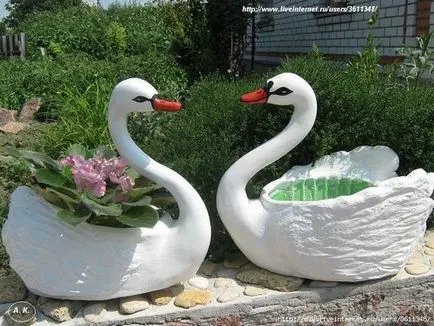 Swan din sticle de plastic cu propriile lor mâini, și master-class video (sticle) Swan din sticle de plastic cu propriile lor mâini și clasa video principală