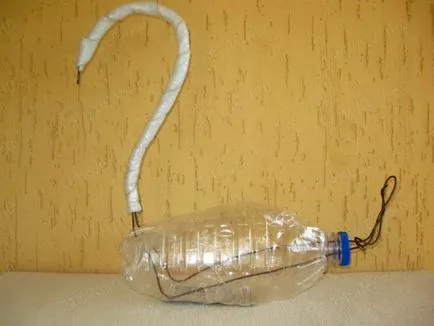 Swan din sticle de plastic cu propriile lor mâini - o diagramă de clasa de master modul de a face (lor) Swan din sticle de plastic cu propriile lor mâini - o clasă de master, modul de a face schema