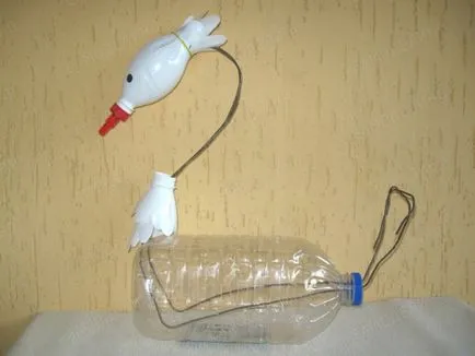 Swan din sticle de plastic cu propriile lor mâini - o clasă de master, modul de a face schema (sticle) Swan din sticle de plastic cu propriile lor mâini - o clasă de master, modul de a face schema