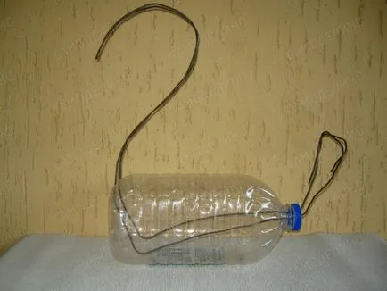 Swan din sticle de plastic cu propriile mâini - o clasă de master, modul de a face circuitul (plastic) Swan din sticle de plastic cu propriile lor mâini - o clasă de master, modul de a face schema