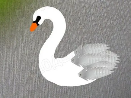 Swan din sticle de plastic cu propriile lor mâini - o diagramă de clasa de master modul de a face (lor) Swan din sticle de plastic cu propriile lor mâini - o clasă de master, modul de a face schema