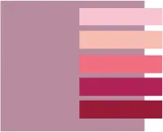 Violet și se amestecă cu ei, lookcolor