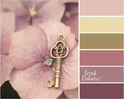Violet și se amestecă cu ei, lookcolor