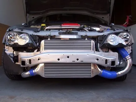 Care este montabile in partea frontala intercooler