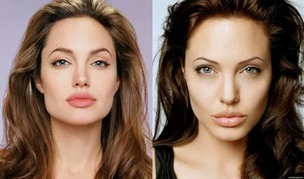 Machiaj Jolie în trepte (incremental) Machiaj Angelina Jolie pas cu pas