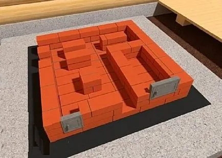 Grătar și se coace sub căldarea cărămizi cu mâinile lor (desene și fotografii) (caramida) Grătar și se coace sub căldarea cărămizi cu mâinile lor (desene și fotografii)