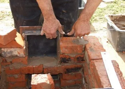 Grătar și se coace sub căldarea cărămizi cu mâinile lor (desene și fotografii) (BBQ) Grătar și se coace sub căldarea cărămizi cu mâinile lor (desene și fotografii)