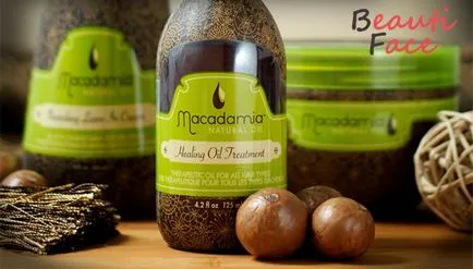 Ulei de macadamia pentru păr ca bază pentru măști hidratante interne (păr) Ulei de macadamia pentru păr ca bază pentru măști hidratante interne