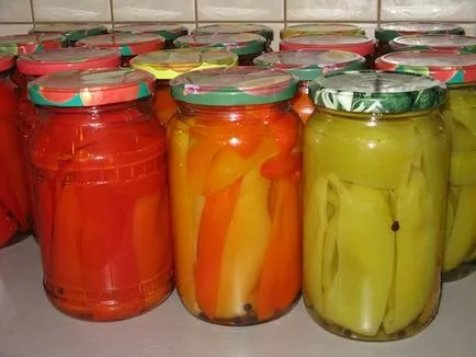 ardei murate pentru rețete de iarnă