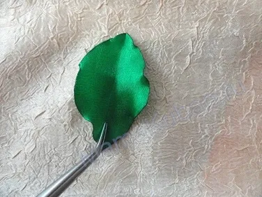 Master class frunze kanzashi