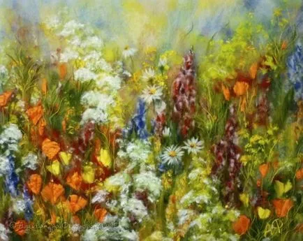 master-class pe picturile de împâslire lână cald si pictura pentru incepatori, în stilul Nina mazyrevoy (Nina mazyrevoy) master-class pe picturile de lână caldă pentru împâslire și pictură în stilul de incepatori Nina mazyrevoy