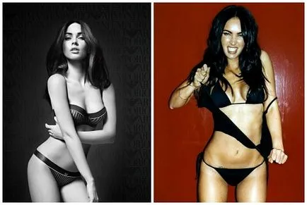 Megan fox, înainte și după fotografii și video de chirurgie plastica