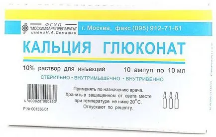 Pot gluconat, gluconat de calciu, instrucțiuni pentru copii de calciu pentru utilizare pentru copii