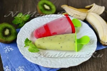 popsicles inghetata acasă, reteta cu o fotografie