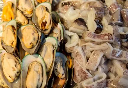Fructe de mare secrete de gătit