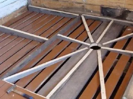 Instalarea podelei de lemn în baie cu mâinile sale (podea de lemn) Instalarea podelei de lemn în baie cu mâinile