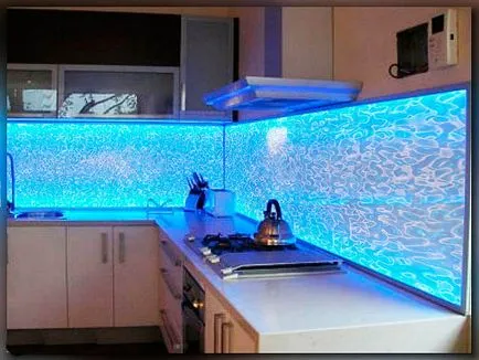 Instalarea de benzi cu LED-uri în bucătărie cu mâinile cum se instalează iluminare, instrucțiuni video (LED-uri) Instalarea de benzi cu LED-uri în bucătărie cu mâinile cum se instalează iluminat, instrucțiuni video de