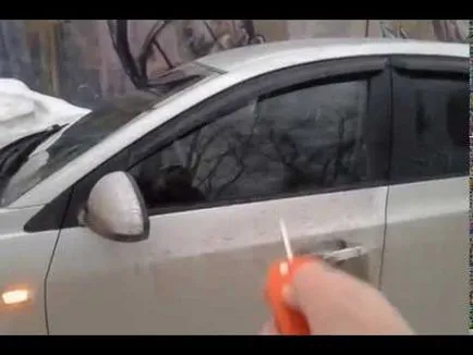 Instalarea de sticlă în închizători auto (pahare) Instalarea închizători de sticlă în mașină