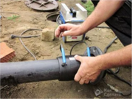 Montare de conducte PEHD cu mâinile - cum se instalează PEHD
