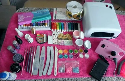 Set pentru unghii care ar trebui să facă parte din suita (trebuie) Set pentru unghii care ar trebui să facă parte din acest kit