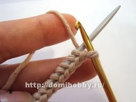 Set de bucle explicații Hook-pas pentru începători și tutoriale video pe tricotat