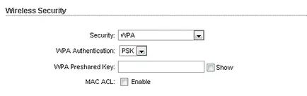 Configurarea punctului de acces în modul de pod