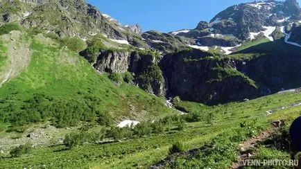 O excursie de o săptămână la Arkhyz la începutul lunii iulie 2017