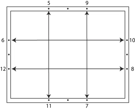 Strângerea panza pe targă fără a deteriora (schema de tensionare pânză) panza stretch pe un cadru fără a deteriora
