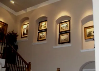 O nișă în perete - accesoriu elegant la modă interior (multe poze)