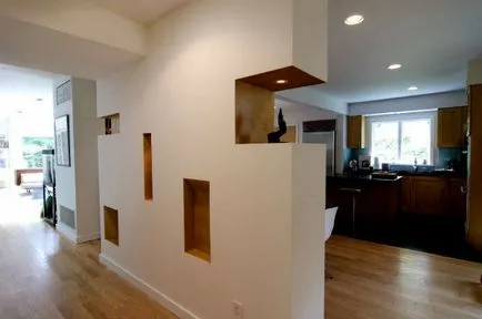 O nișă în perete - accesoriu elegant la modă interior (multe poze)