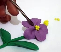 Cum sa faci o floare din plastilină