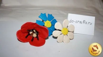 Cum sa faci o floare din plastilină Cum sa faci o floare din plastilină