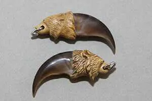 gheară Charm urs (gheare) Farmecul Ursul Claw