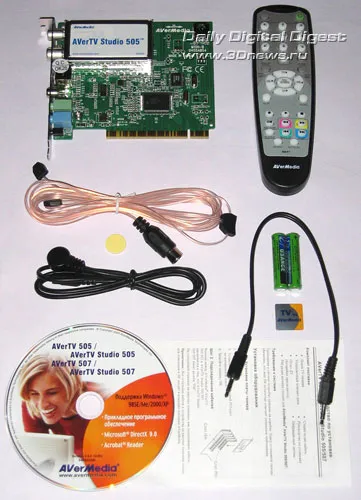 Noul tuner TV pe pci si beholder AverMedia - AVerTV 505, AVerTV 507, iată TV 507 rds (AVerMedia) Noul tuner TV pe pci si beholder AverMedia - AVerTV 505, AVerTV 507, iată TV 507 rds