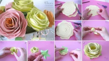 flori în vrac de hîrtie cu mâinile (hârtia cu mâinile) flori în vrac de hîrtie cu propriile mâini