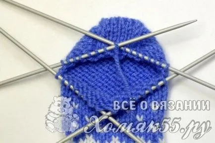 Șosete pentru nou-născut a vorbit - „homyak55“ - totul despre tricotat și de croșetat
